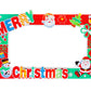 Christmas Photo Booth Prop Frame