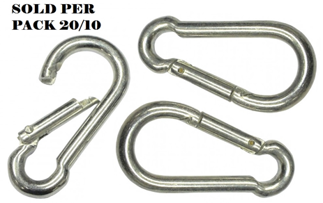 Snap Hook Zinc Plated (Pack of 10)