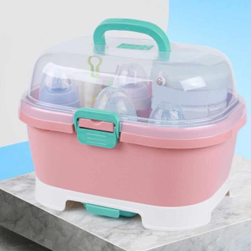 Multifunction Baby Bottle Storage