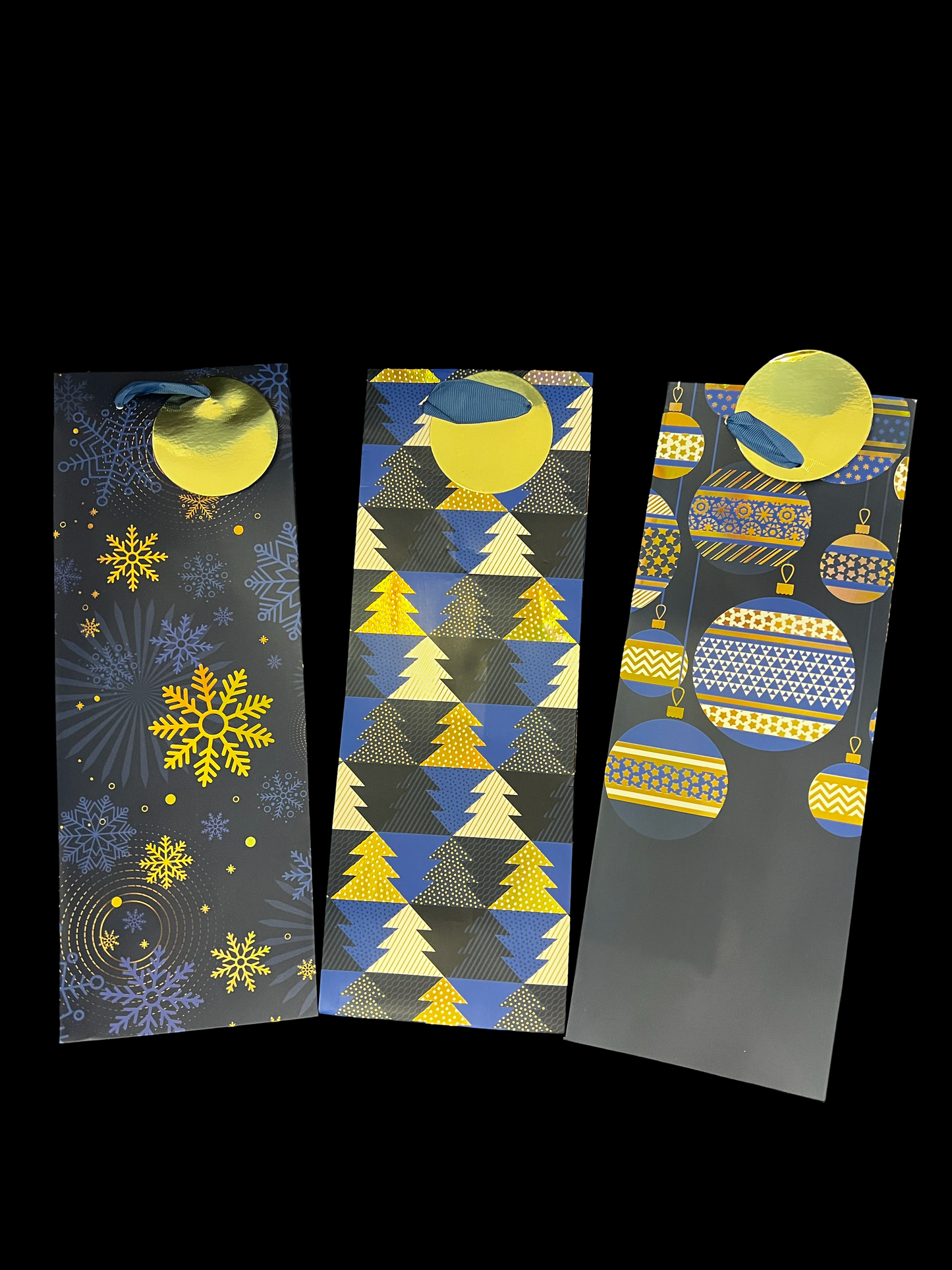 Wine Bottle Christmas Bag