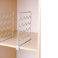 Closet Partition Divider Storage Organiser Hanger