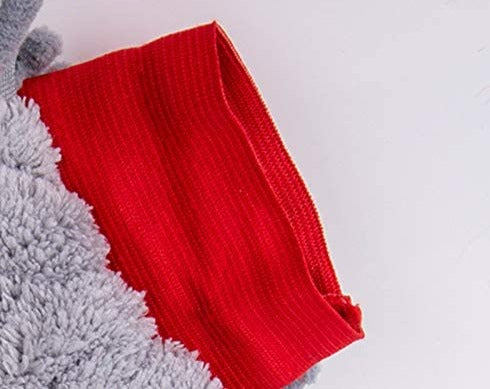 Unique Bargains 2Pcs Microfiber Wash Mitt Dusting Gloves for House Cleaning,  Red White