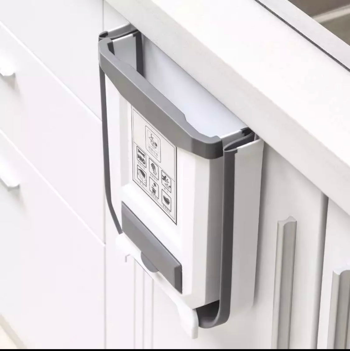 Kitchen And Car Wall Mounted Waste Bin Kitchen Cabinet Door Hanging Trash Bin Fo