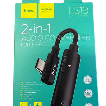 Hoco 2-1 Audio a converter Type C