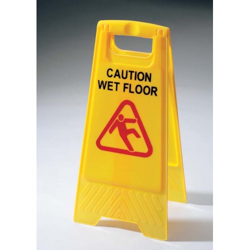 Caution "Wet Floor" Sign