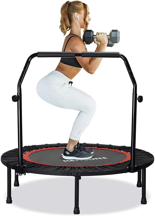 Foldable Indoor / Outdoor Fitness Jump Trampoline