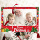 Christmas Photo Booth Prop Frame