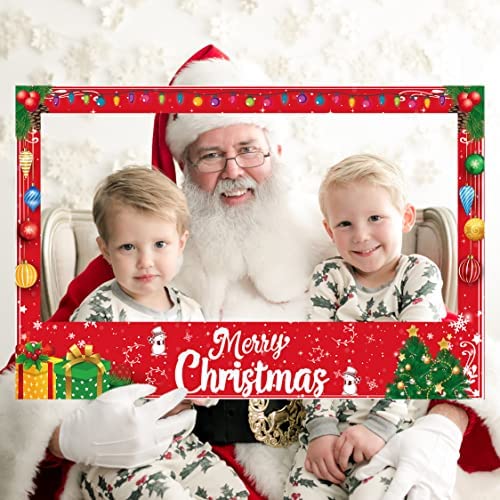 Christmas Photo Booth Prop Frame