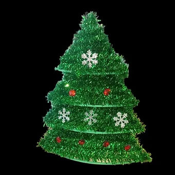 Tinsel Christmas Tree