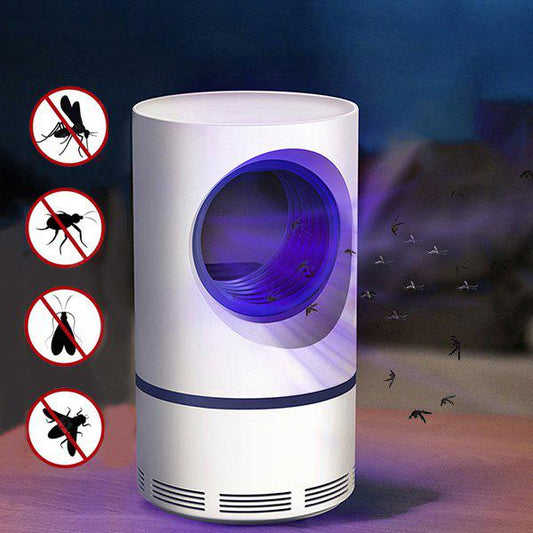 Mosquito Inhalation Lamp – Electric USB LED Mosquito Killer Light with Quiet Fan & Safe Photocatalytic Technology