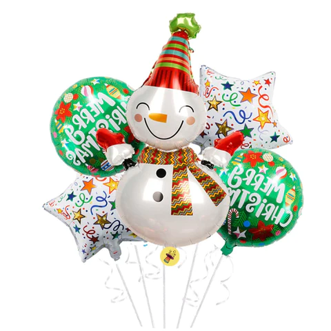 Santa Merry ChristmasFoil Balloons