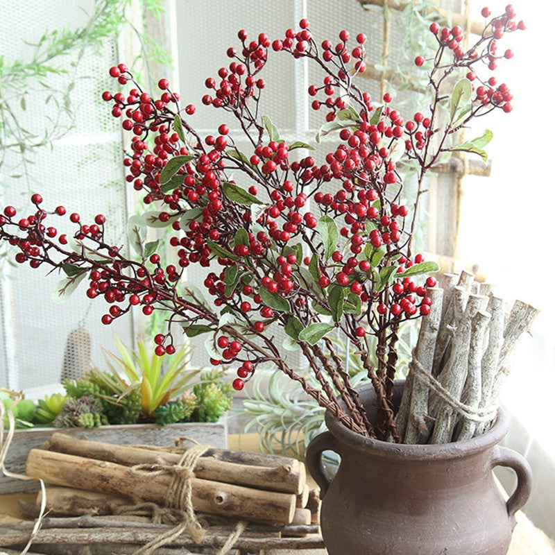 Artificial Berry Flower Fruit  Bunch