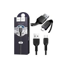 Flash charging CABLE - data sync Type-C - BLACK