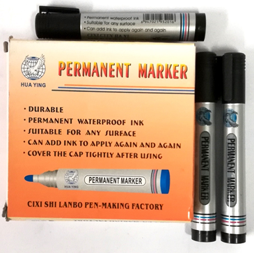 Permanent Marking Pens