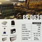 20W Solar Panel Outdoor Charger-5 in 1