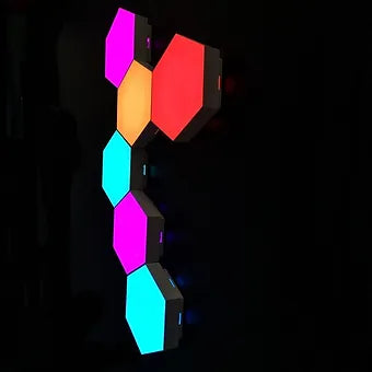 Hexagonal Gaming Wall Light