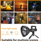 Flashlight Multifunction -10watt  Rechargeable LED