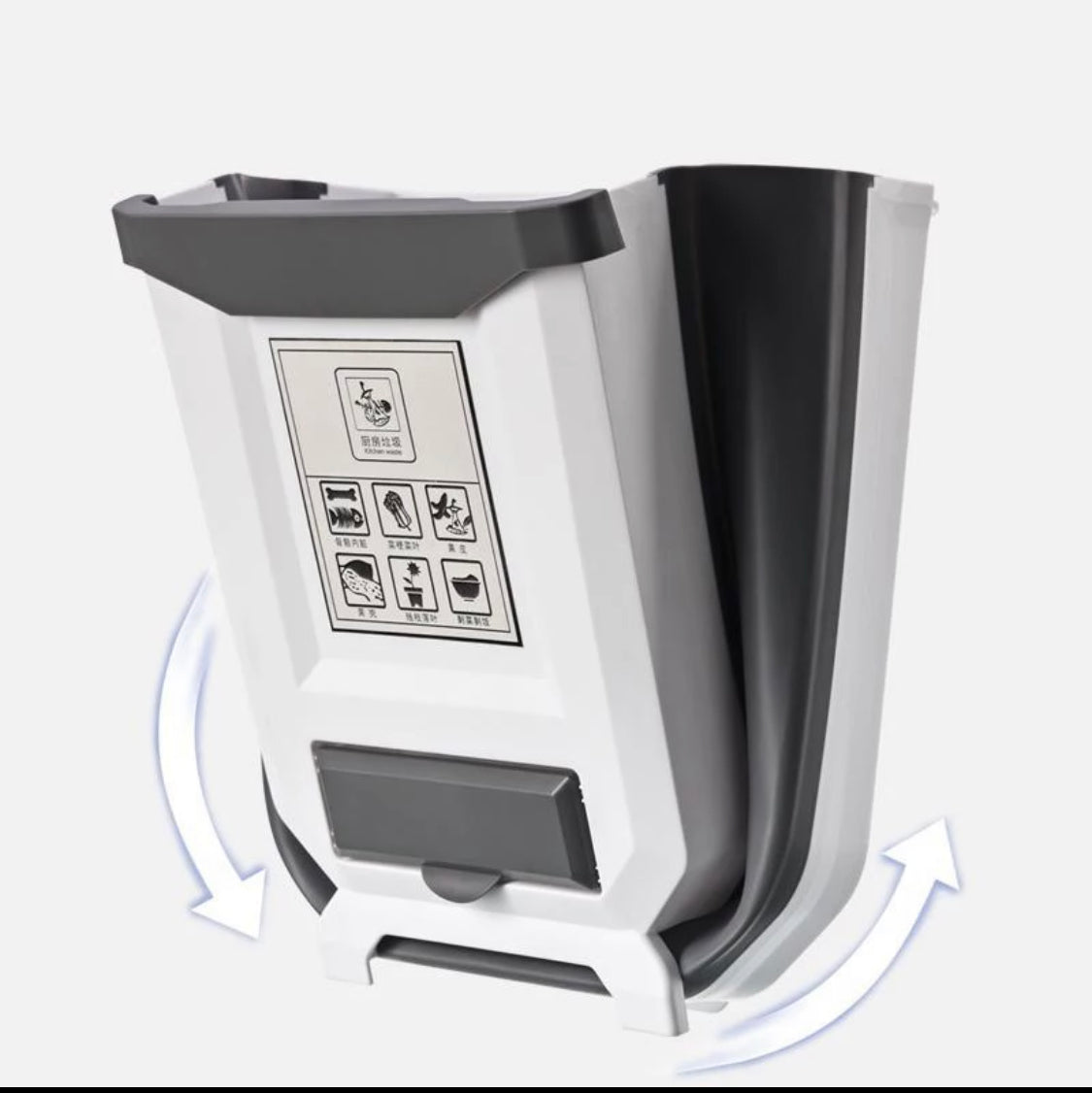 Kitchen And Car Wall Mounted Waste Bin Kitchen Cabinet Door Hanging Trash Bin Fo