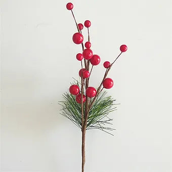 Artificial Pine Berry Christmas Decoration