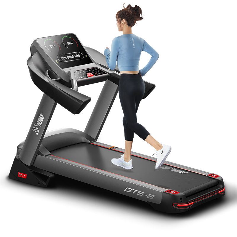 Pro-Sportz GTS8 Ultra-Quiet Intelligent Electric Treadmill – 4.5HP AC Motor, LED Screen, Auto Incline & Super Folding Design