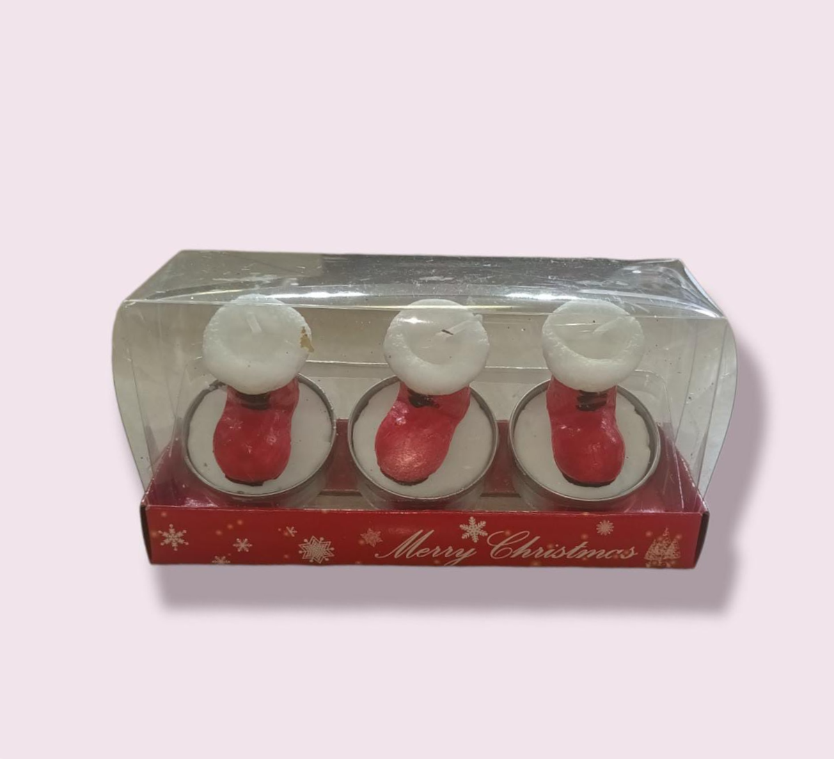 Christmas Table Decor Candle