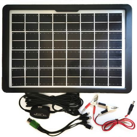 20W Solar Panel Outdoor Charger-5 in 1