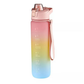 1L BPA Free Motivational Water Bottle