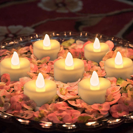 LED Candles Flameless with a Set of 24 Piece