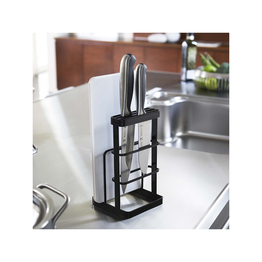 Kitchen Pot Lid and Knife Rack