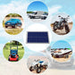20W Solar Panel Outdoor Charger-5 in 1