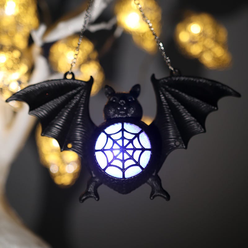 Halloween Glowing Bat Lights – LED Bat Hanging Decoration