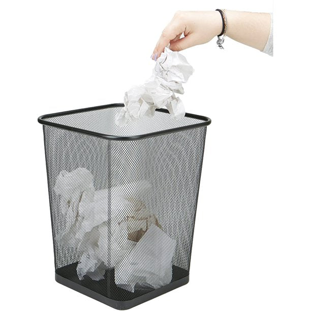 Metal Mesh Waste Bin