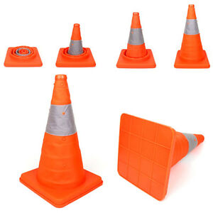 60cm Foldable Road Safety Collapsible Cone
