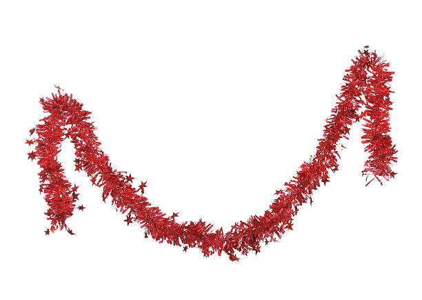 Christmas Tinsel With Stars