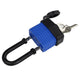 Safety Padlock Lockout with PVC Padlock pvc sheathed steel shackle 54mm