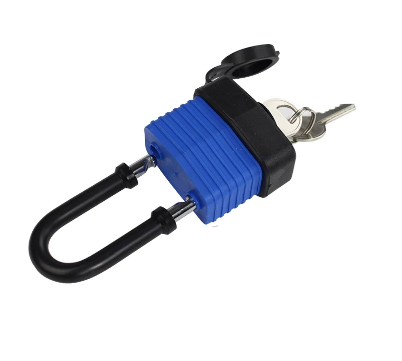 Safety Padlock Lockout with PVC Padlock pvc sheathed steel shackle 54mm