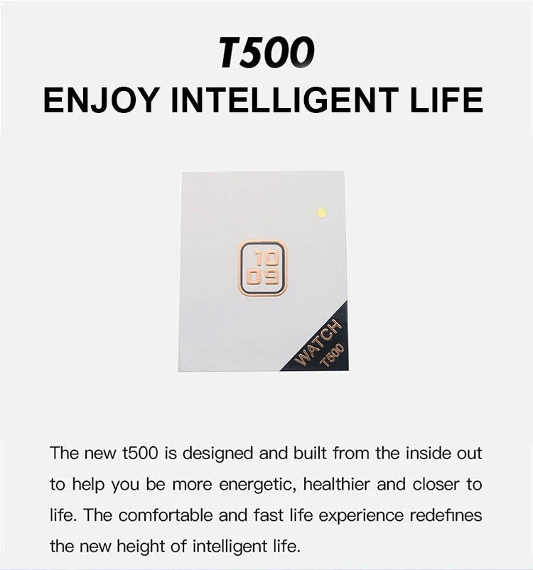 Fit Pro-T500 Smartwatch and Fitness Tracker