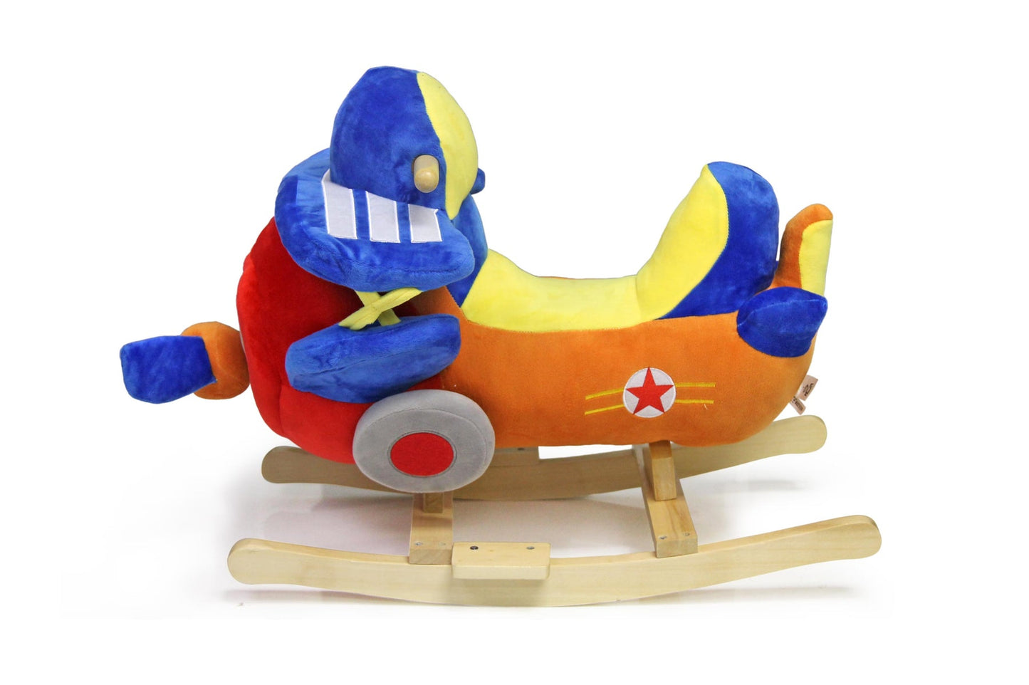 Jeronimo Rocking Animal Seat - Jet Plane