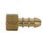 Gas adapter female  hose tail 1/4" 8mm
