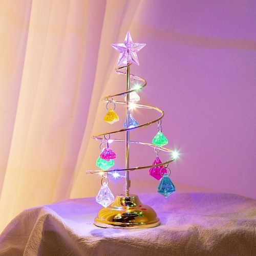 LED Christmas Decorations  Crystal Tree Lamp