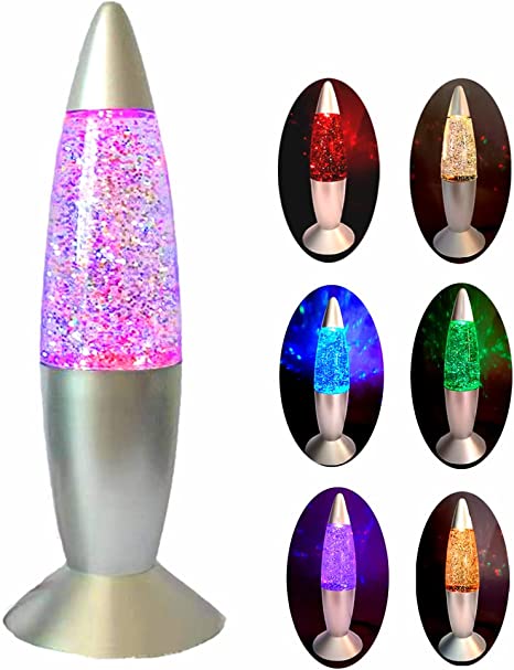 Mini Glitter Color Changing Lamp