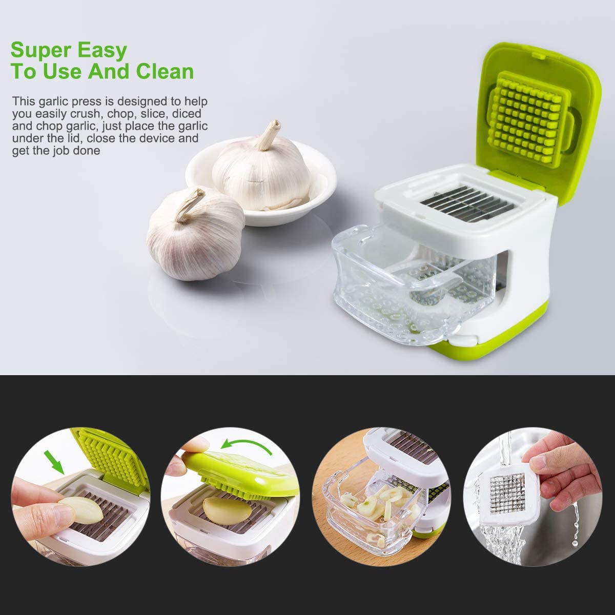 Garlic Press Cube
