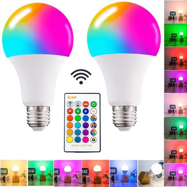 Remote Controlled Led Remote Controlled LED Colorful Lamp – Megamall Online Store