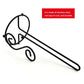 Black Stainless Steel Kitchen Towel Holder
