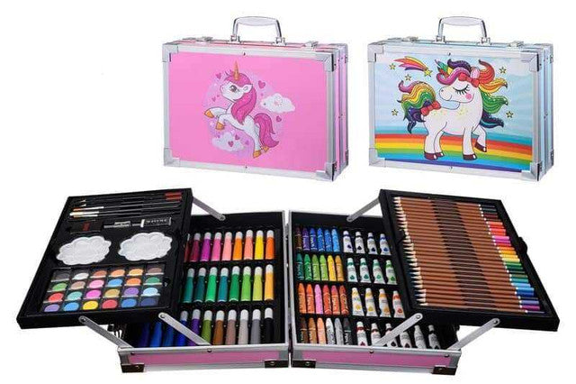 Prezzie Villa 50pcs unicorn art set with coloring