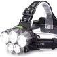 15W USB Rechargeable Waterproof LED Head Light