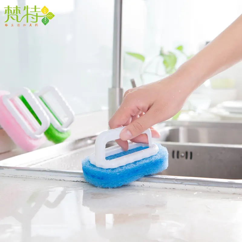 Handle Design Random Color Cleaning Sponge