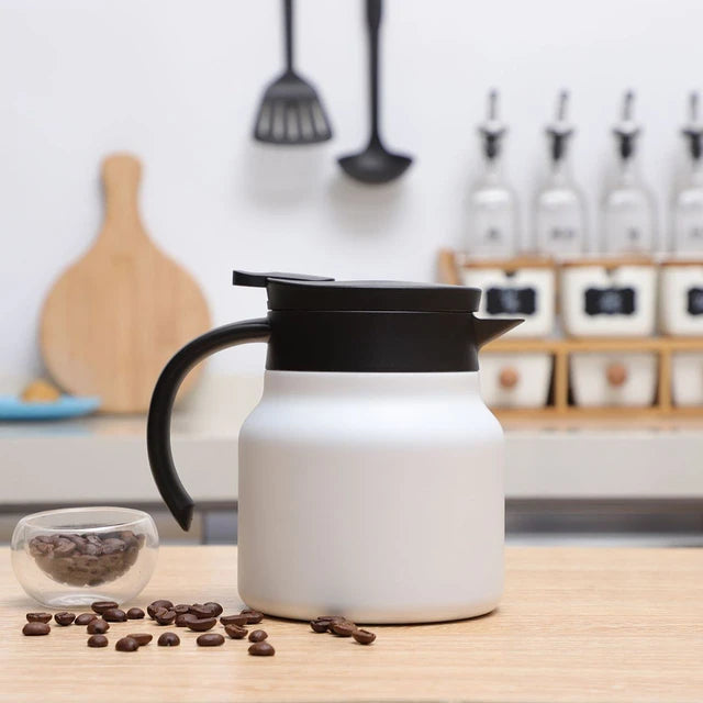 Thermal Insulation Teapot Coffee Thermos Jug with Tea Filter