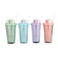 500ml  Water Bottles with Straw