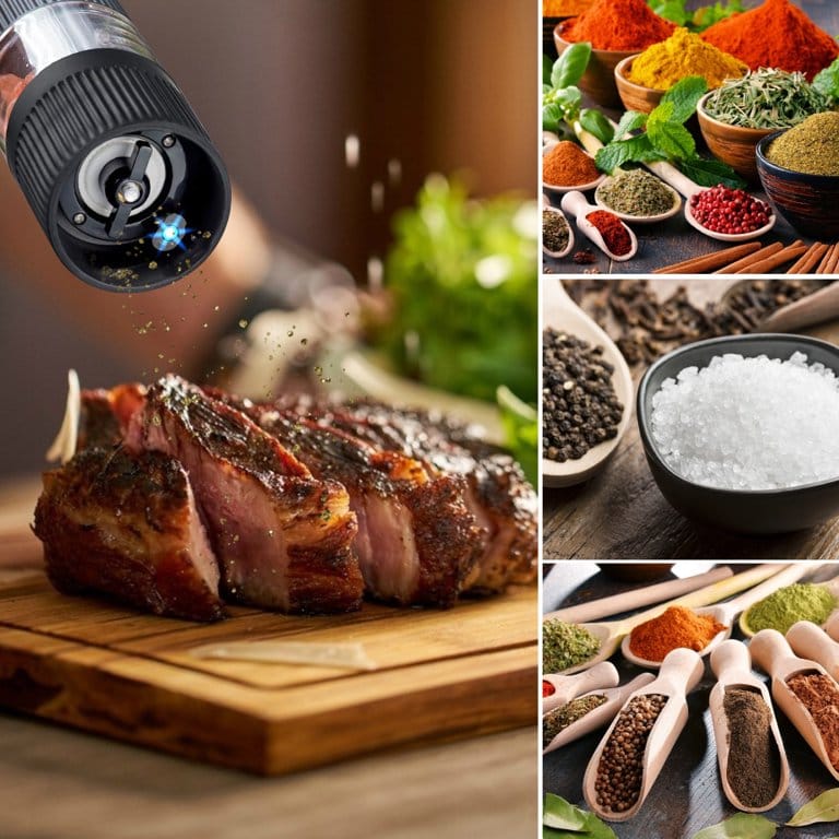 Automatic Electric Salt And Pepper Grinder